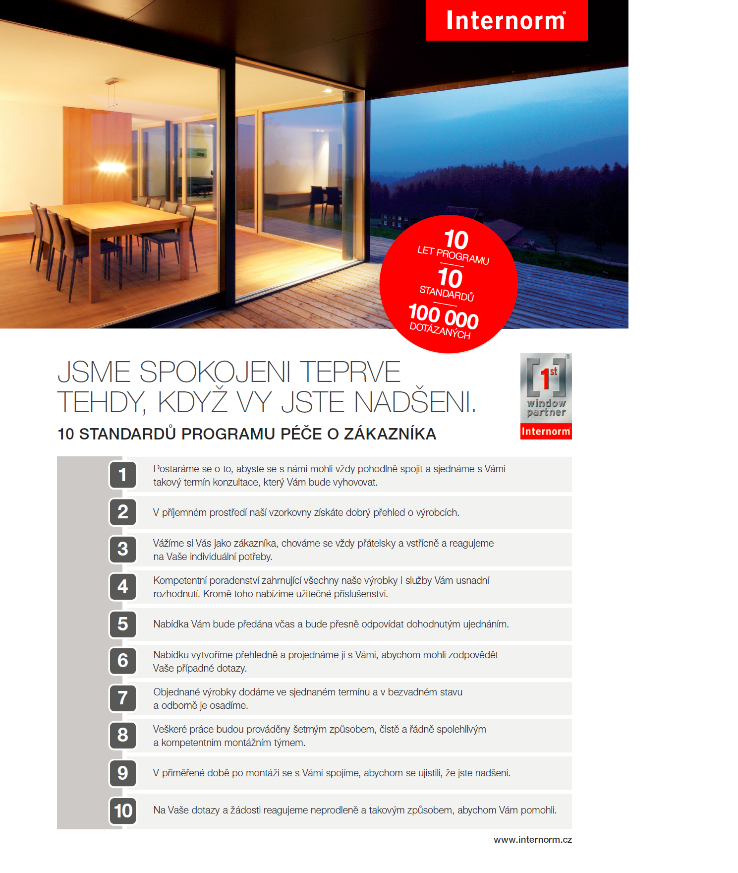 CC Standardy Internorm