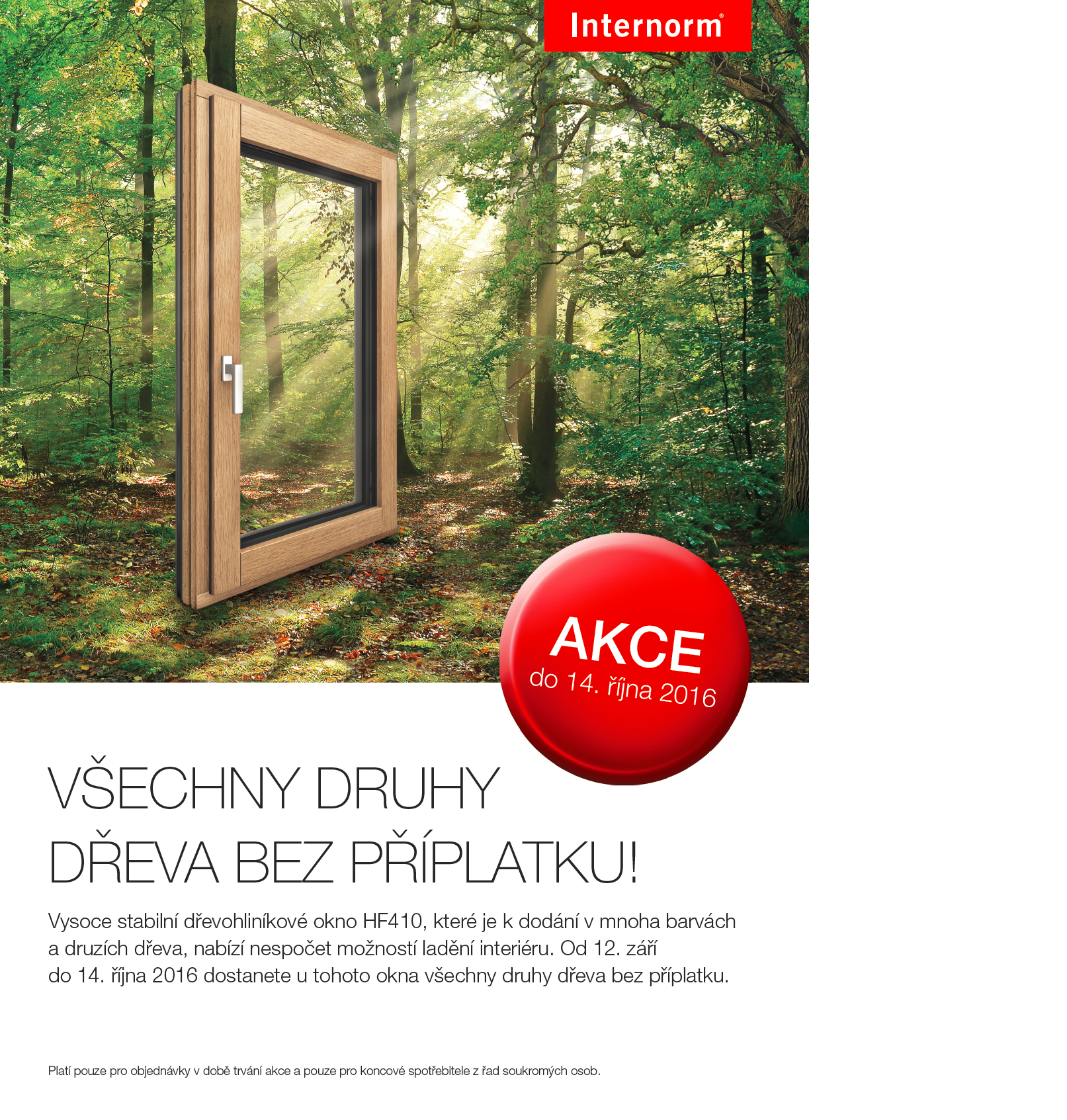 PODZIMNÍ AKCE NA OKNA
