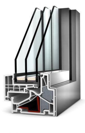 Plasthliníkové okno KF500 Home Pure